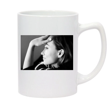 Olivia Wilde 14oz White Statesman Mug