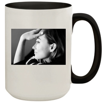 Olivia Wilde 15oz Colored Inner & Handle Mug