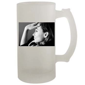 Olivia Wilde 16oz Frosted Beer Stein