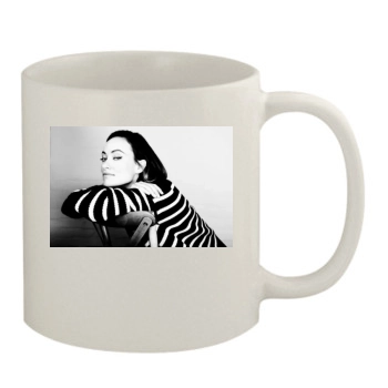 Olivia Wilde 11oz White Mug