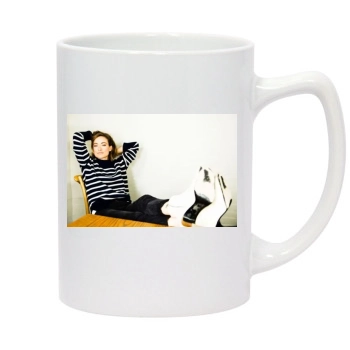 Olivia Wilde 14oz White Statesman Mug