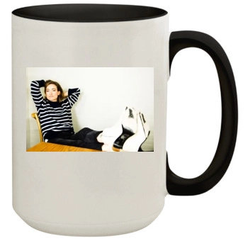 Olivia Wilde 15oz Colored Inner & Handle Mug