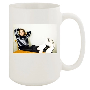 Olivia Wilde 15oz White Mug