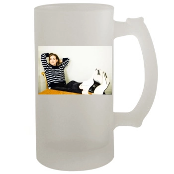 Olivia Wilde 16oz Frosted Beer Stein