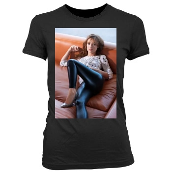 Olivia Wilde Women's Junior Cut Crewneck T-Shirt