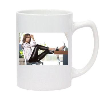 Olivia Wilde 14oz White Statesman Mug