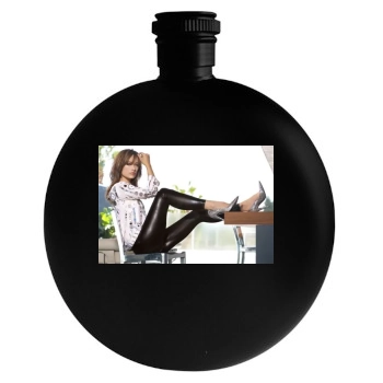 Olivia Wilde Round Flask