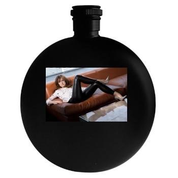 Olivia Wilde Round Flask