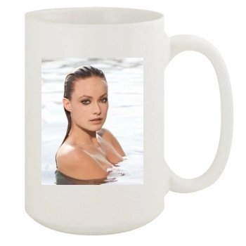 Olivia Wilde 15oz White Mug