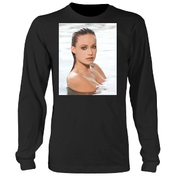 Olivia Wilde Men's Heavy Long Sleeve TShirt