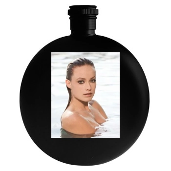 Olivia Wilde Round Flask