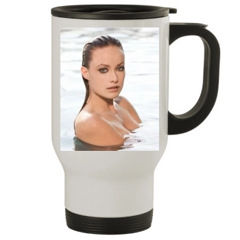 Olivia Wilde Stainless Steel Travel Mug