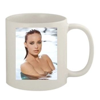 Olivia Wilde 11oz White Mug