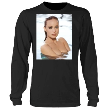 Olivia Wilde Men's Heavy Long Sleeve TShirt