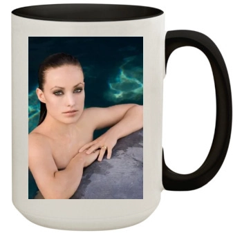 Olivia Wilde 15oz Colored Inner & Handle Mug