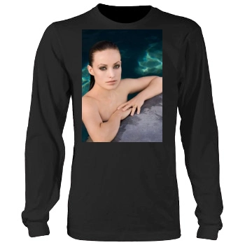 Olivia Wilde Men's Heavy Long Sleeve TShirt