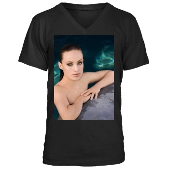 Olivia Wilde Men's V-Neck T-Shirt