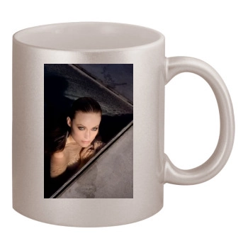 Olivia Wilde 11oz Metallic Silver Mug