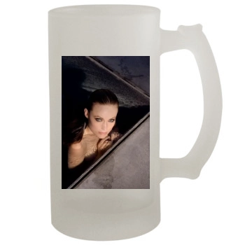 Olivia Wilde 16oz Frosted Beer Stein