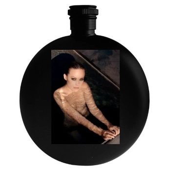 Olivia Wilde Round Flask