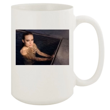 Olivia Wilde 15oz White Mug