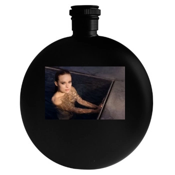 Olivia Wilde Round Flask