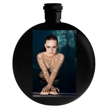 Olivia Wilde Round Flask