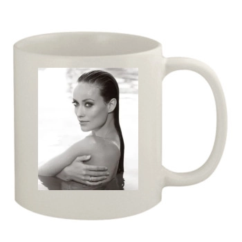 Olivia Wilde 11oz White Mug