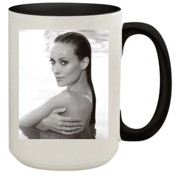 Olivia Wilde 15oz Colored Inner & Handle Mug