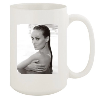 Olivia Wilde 15oz White Mug