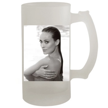 Olivia Wilde 16oz Frosted Beer Stein