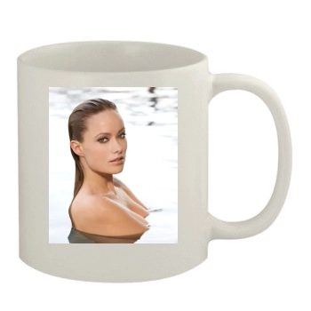 Olivia Wilde 11oz White Mug