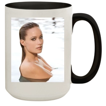 Olivia Wilde 15oz Colored Inner & Handle Mug