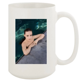 Olivia Wilde 15oz White Mug