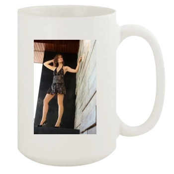 Olivia Wilde 15oz White Mug