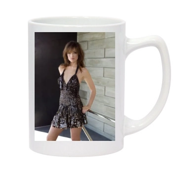 Olivia Wilde 14oz White Statesman Mug