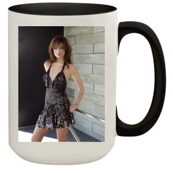 Olivia Wilde 15oz Colored Inner & Handle Mug