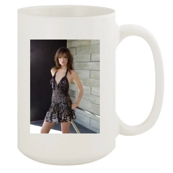 Olivia Wilde 15oz White Mug