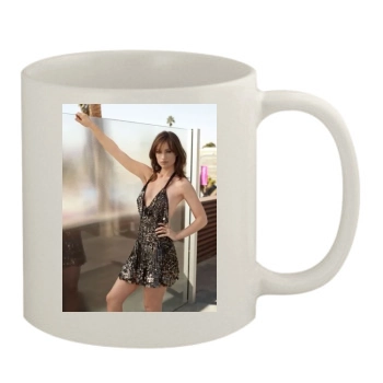 Olivia Wilde 11oz White Mug