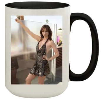 Olivia Wilde 15oz Colored Inner & Handle Mug