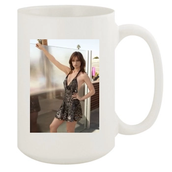 Olivia Wilde 15oz White Mug