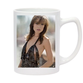 Olivia Wilde 14oz White Statesman Mug