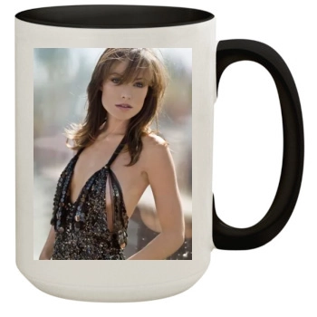 Olivia Wilde 15oz Colored Inner & Handle Mug