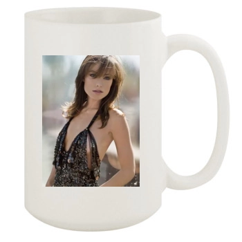 Olivia Wilde 15oz White Mug