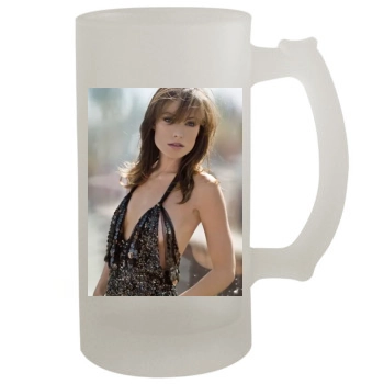 Olivia Wilde 16oz Frosted Beer Stein