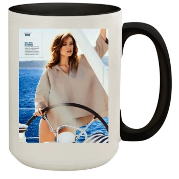 Olivia Wilde 15oz Colored Inner & Handle Mug