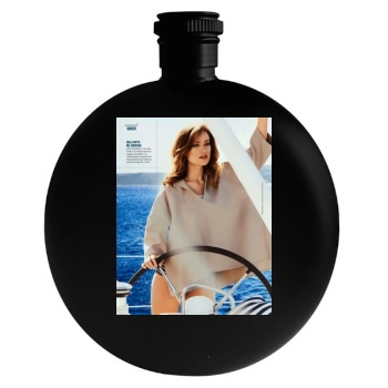 Olivia Wilde Round Flask