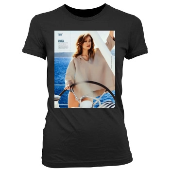 Olivia Wilde Women's Junior Cut Crewneck T-Shirt