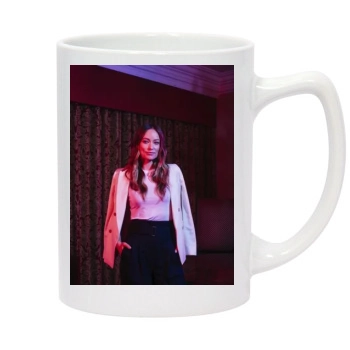 Olivia Wilde 14oz White Statesman Mug