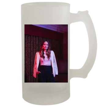 Olivia Wilde 16oz Frosted Beer Stein